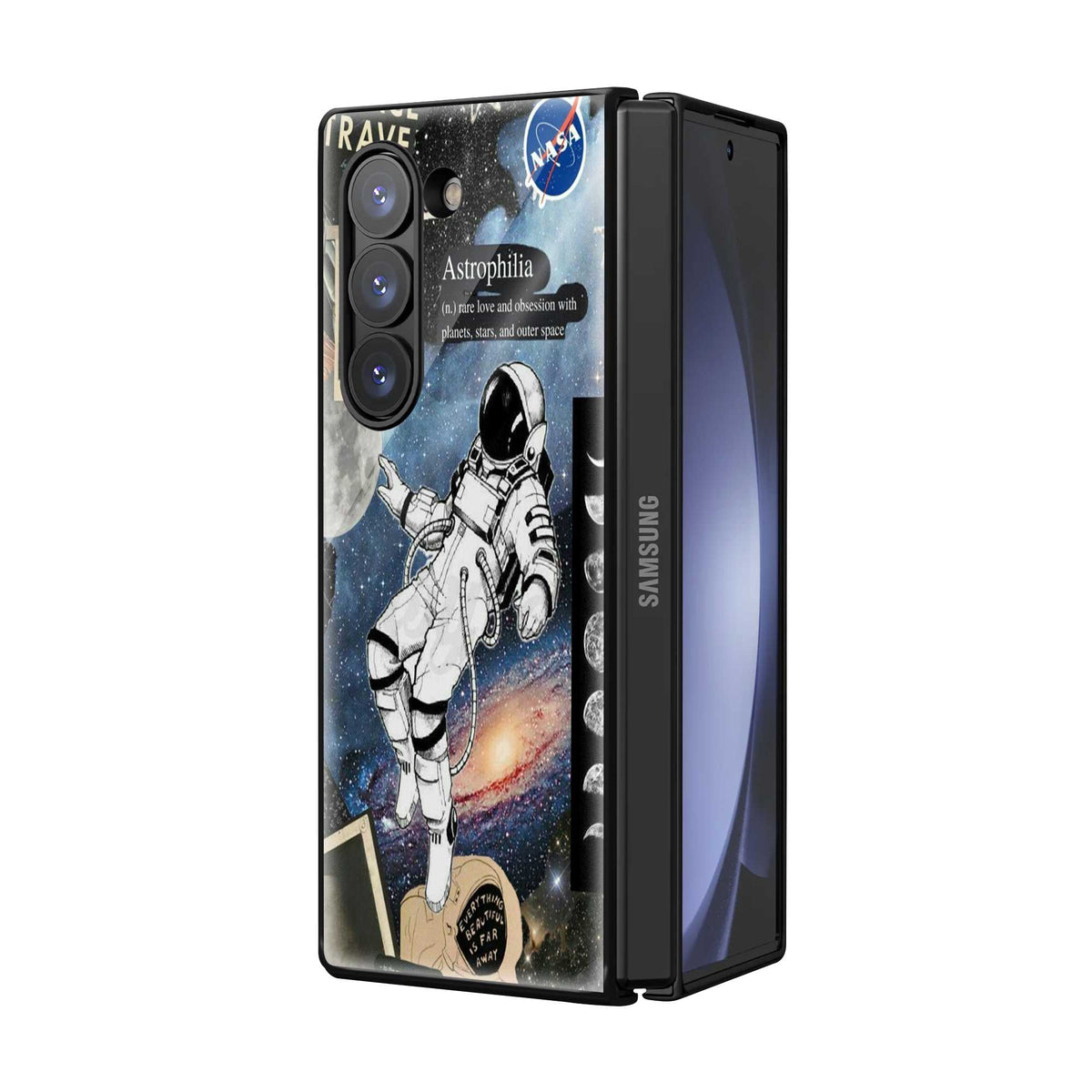 Astrophilia Samsung Z Fold Glass Case