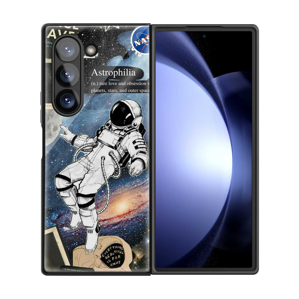 Astrophilia Samsung Z Fold Glass Case