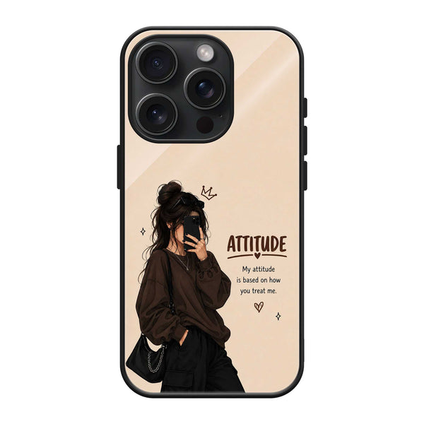 Attitude Queen Glass Case