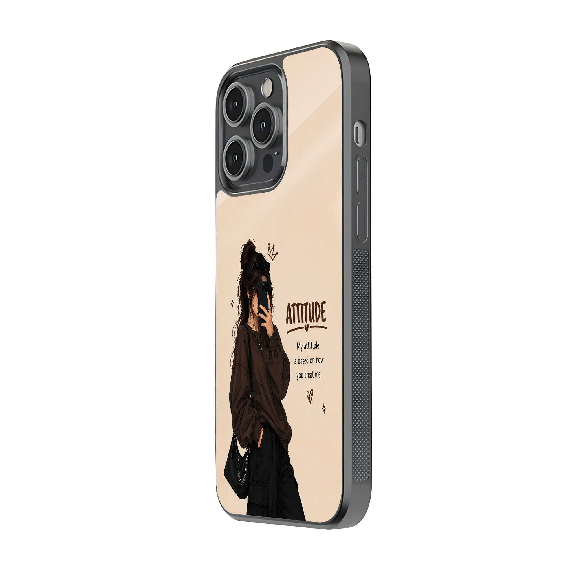 Attitude Queen Glass Case
