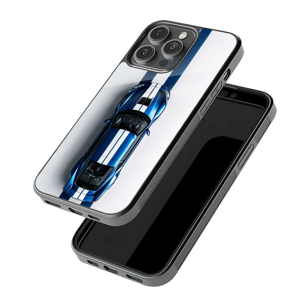 Racing Pulse Glass Case