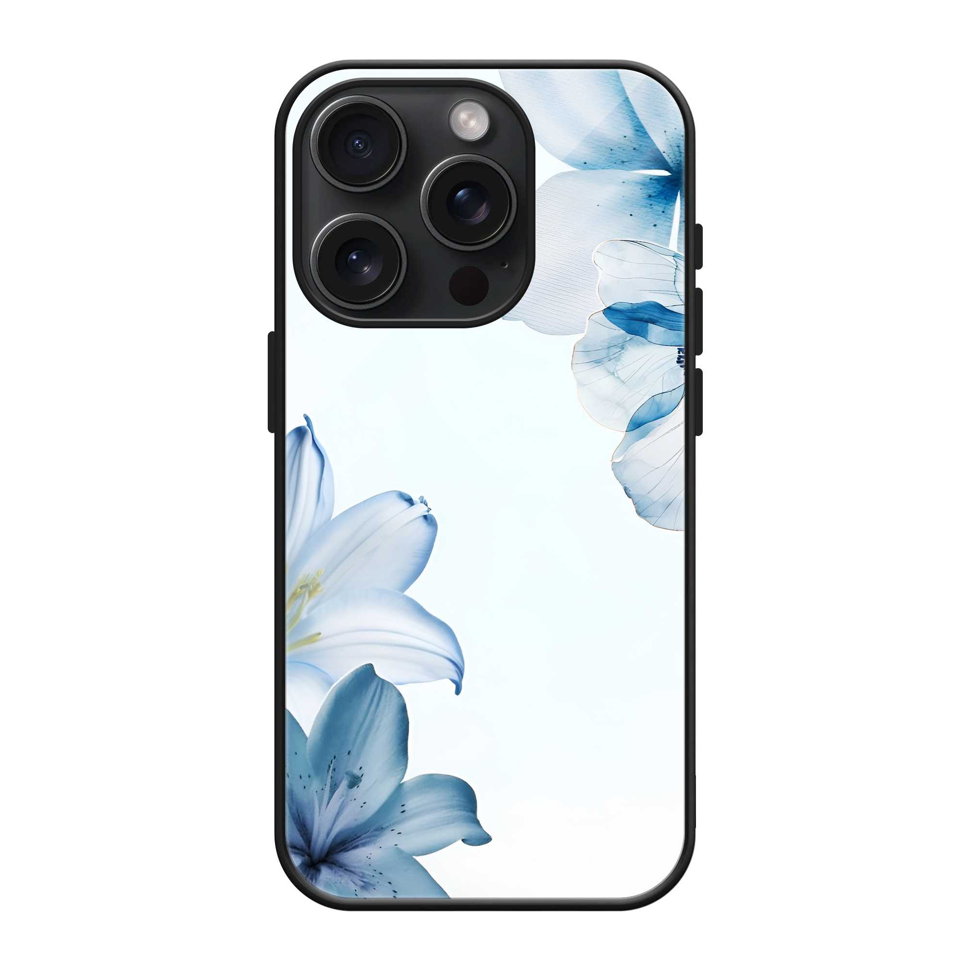 Azure Blossom Glass Case Main image