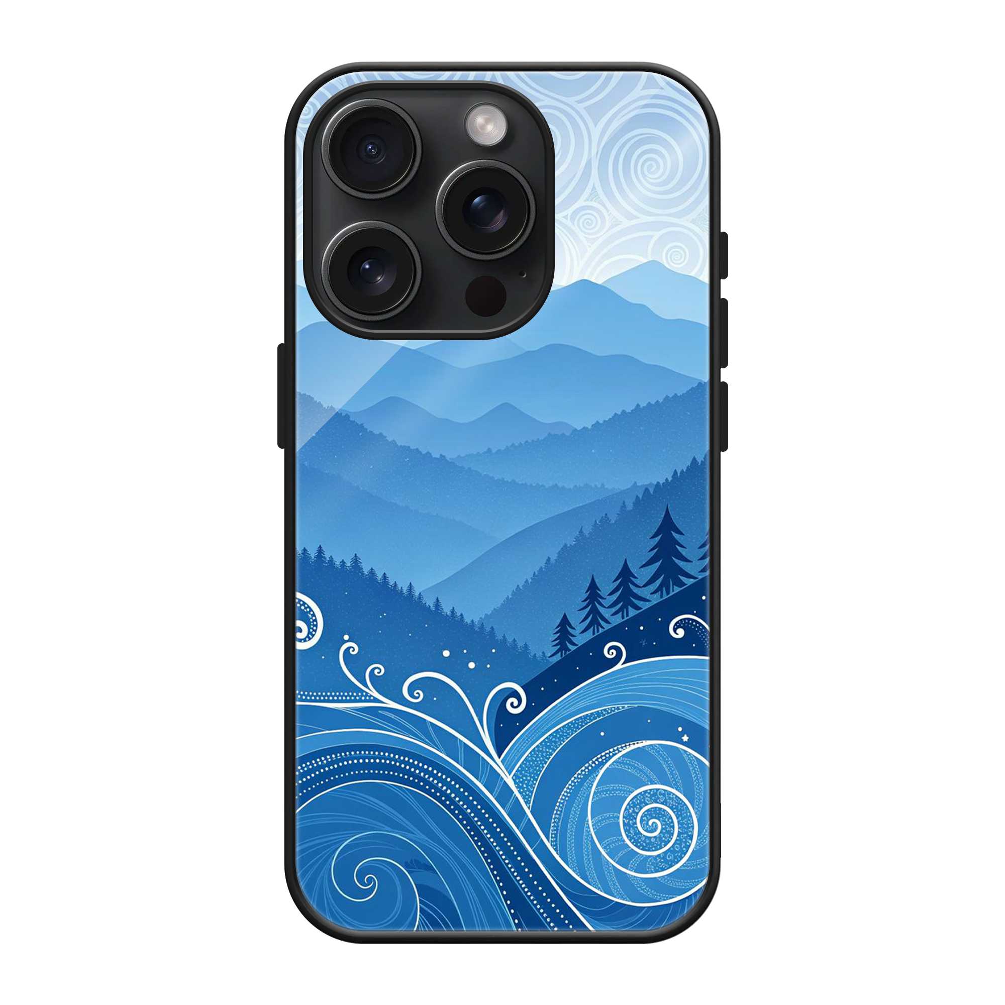 Azure Peaks Glass Case Main image