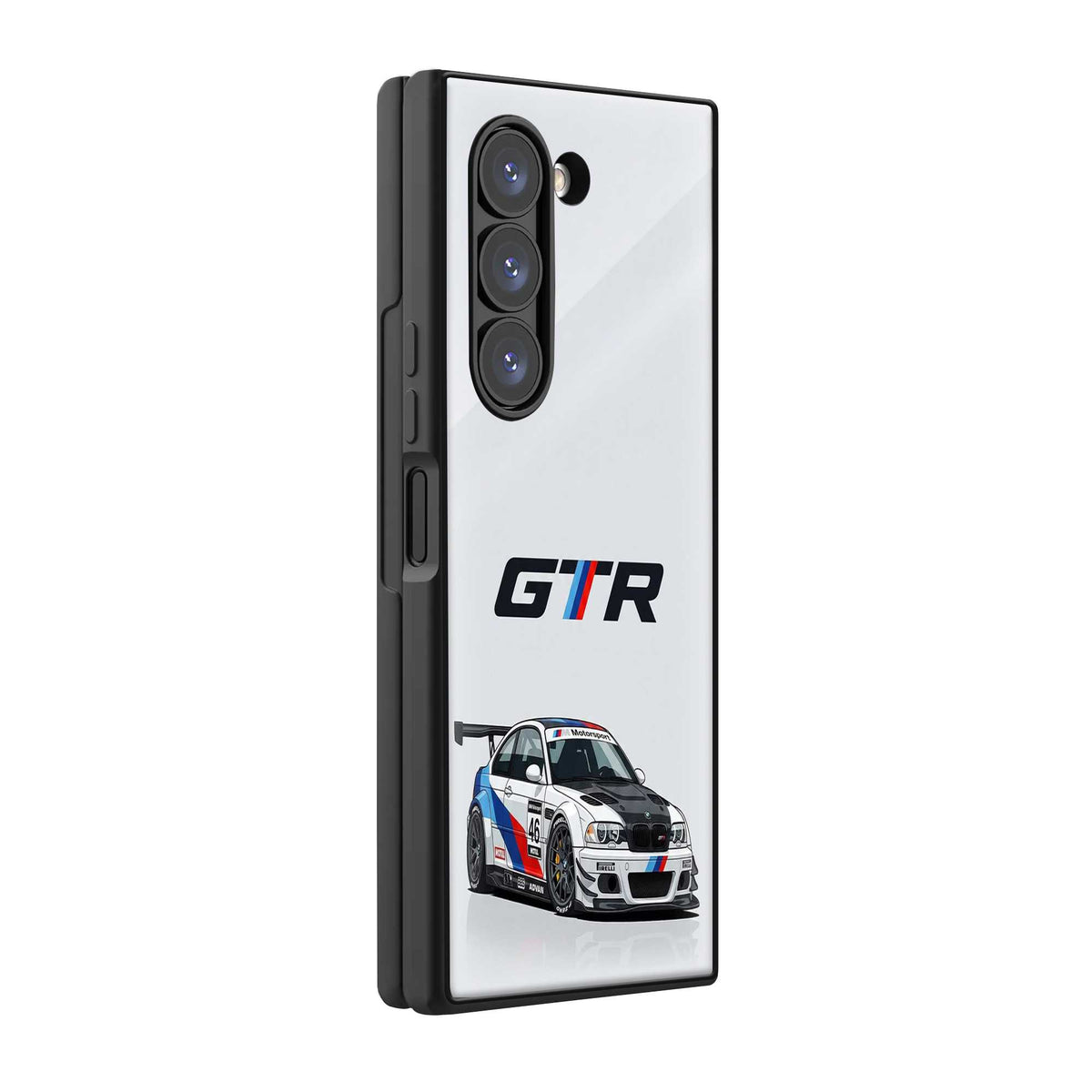 BMW GTR Motorsport Samsung Z Fold Glass Case
