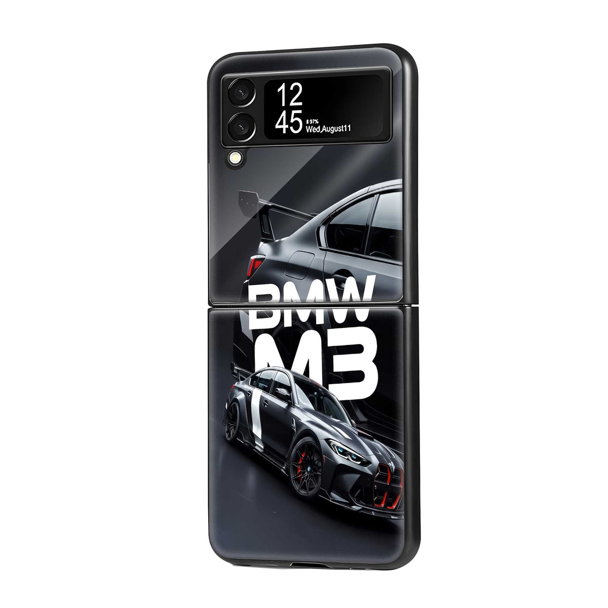 BMW M3 Dark Edition Samsung Z Flip Glass Case