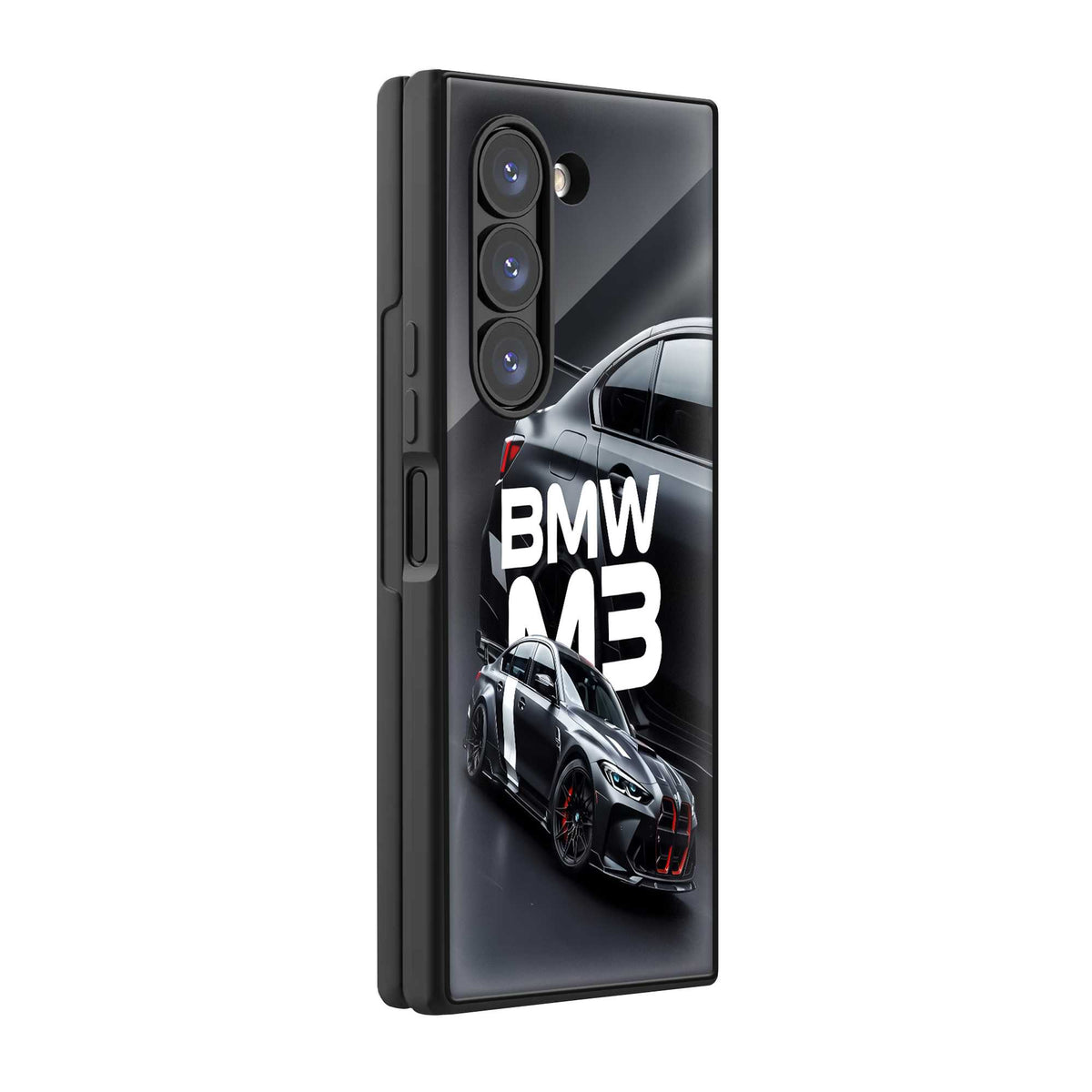 BMW M3 Dark Edition Samsung Z Fold Glass Case
