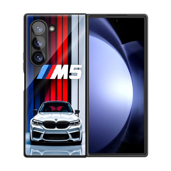 BMW M5 Motorsport Samsung Z Fold Glass Case