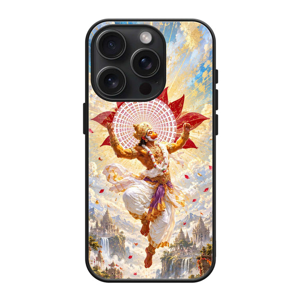 Bajrangbali Divine Power Glass Case