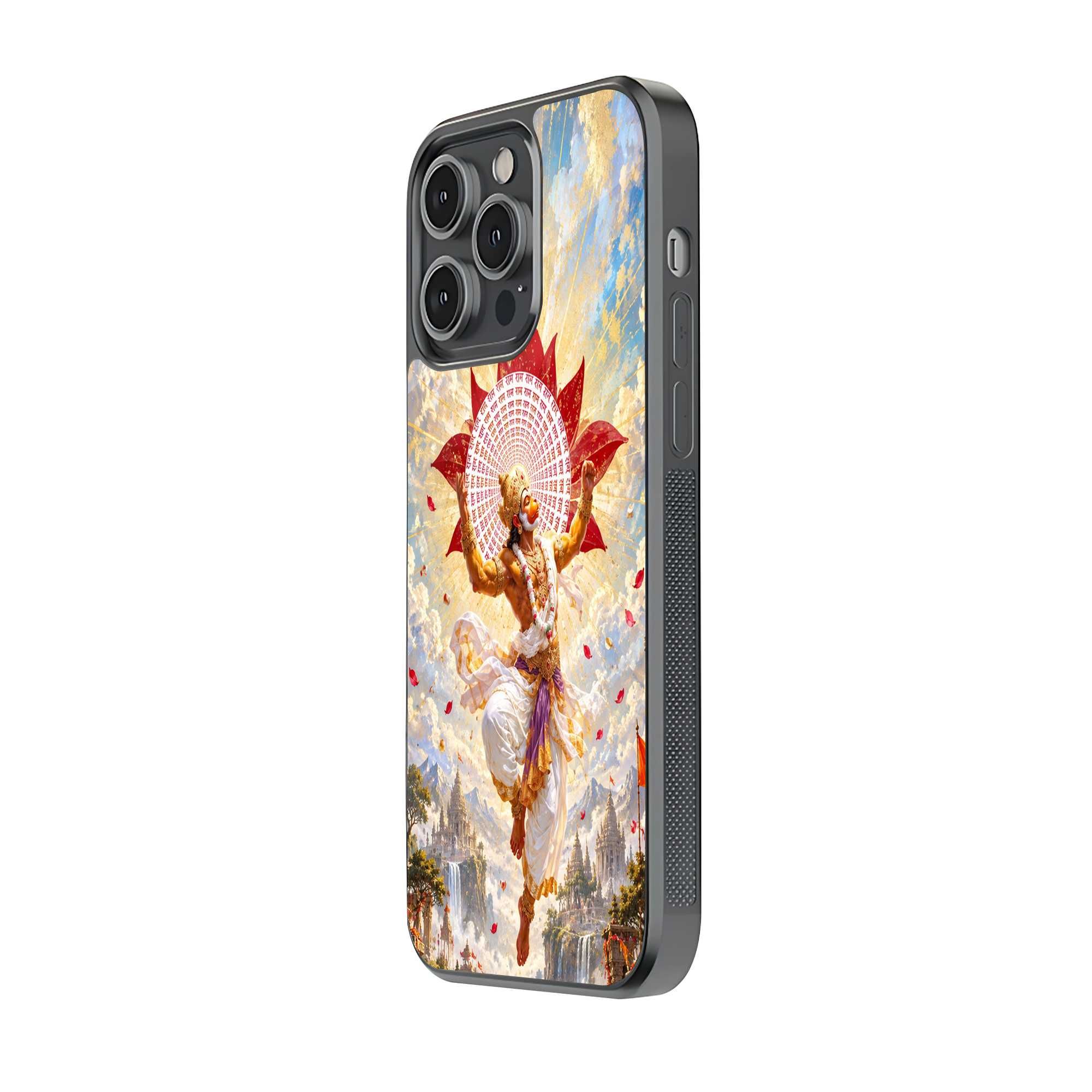 Bajrangbali Divine Power Glass Case Secondary image