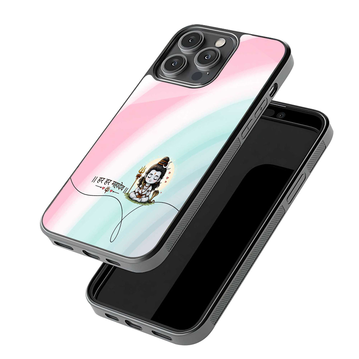 Bal Shiva Minimalist Glass Case