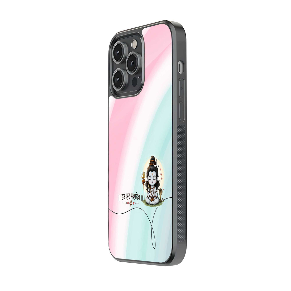 Bal Shiva Minimalist Glass Case