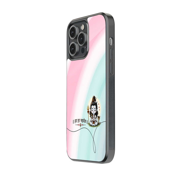 Bal Shiva Minimalist Glass Case