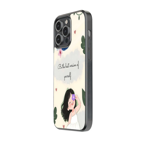 Be Your Best Glass Case