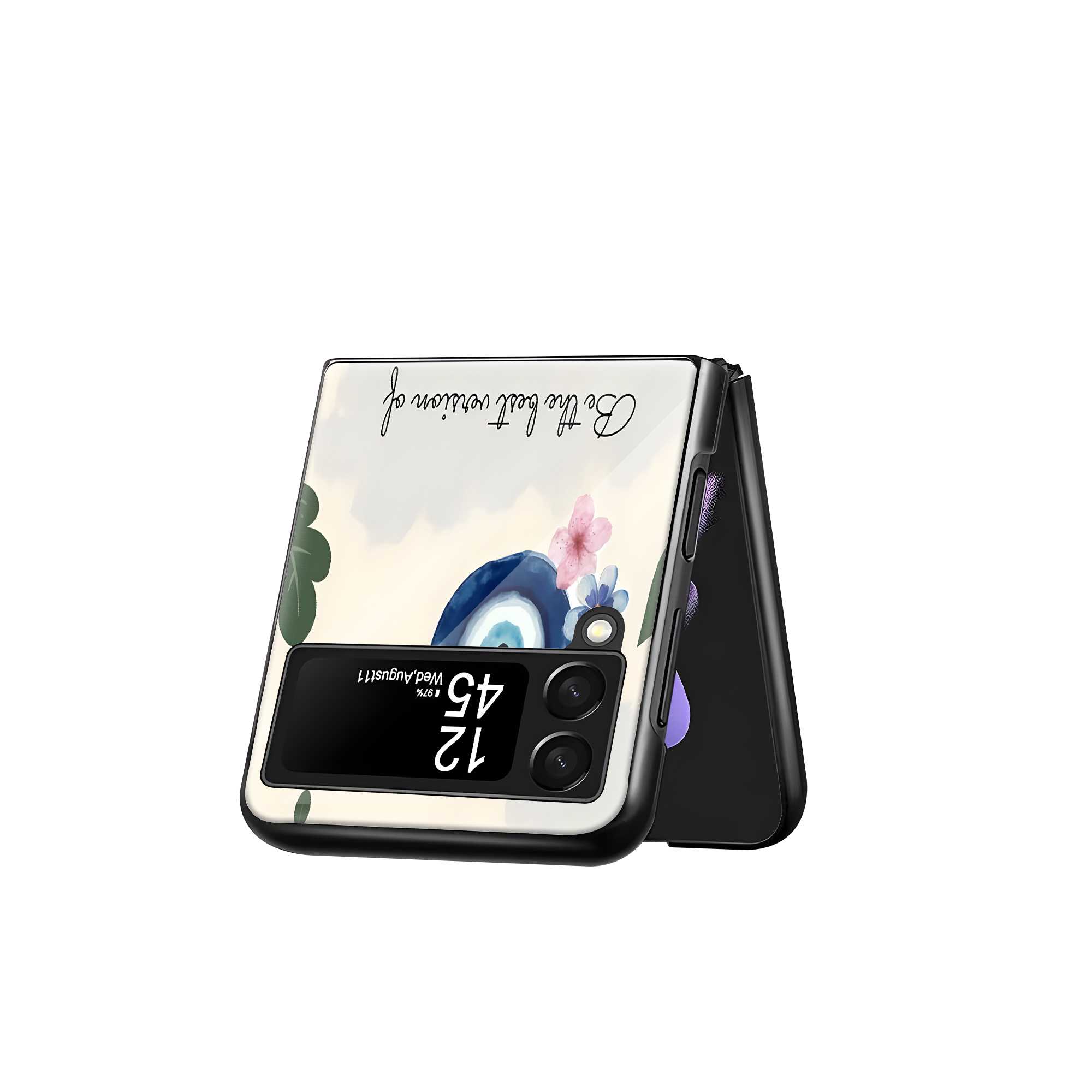 Be Your Best Samsung Z Flip Glass Case