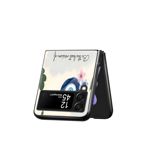 Be Your Best Samsung Z Flip Glass Case