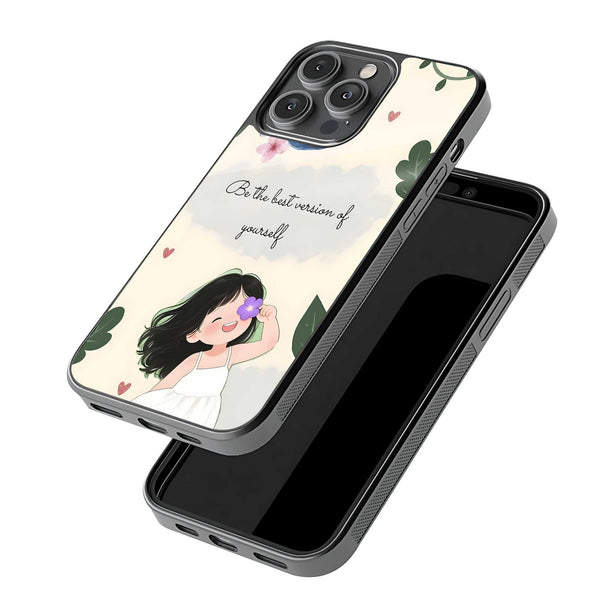 Be Your Best Glass Case