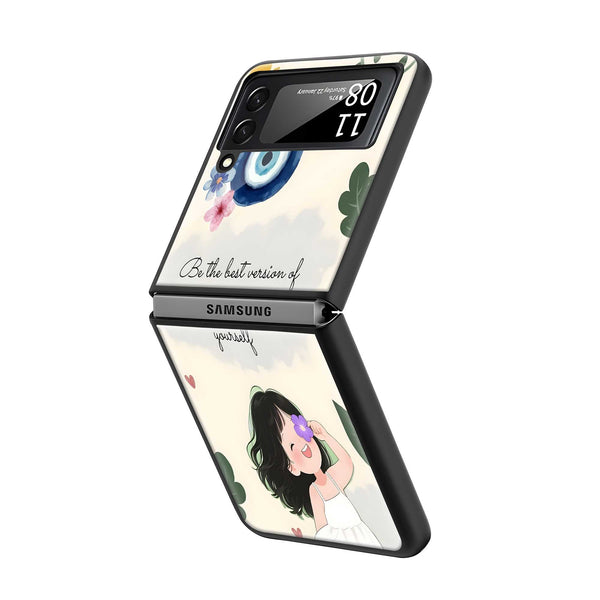 Be Your Best Samsung Z Flip Glass Case