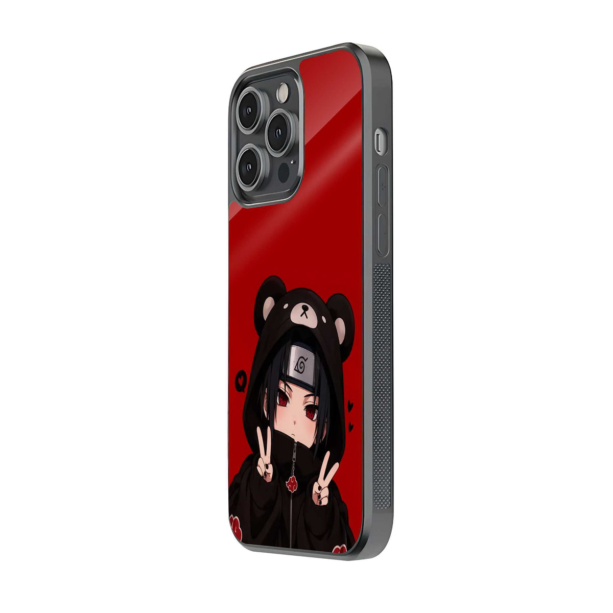 Bear Hoodie Glass Case
