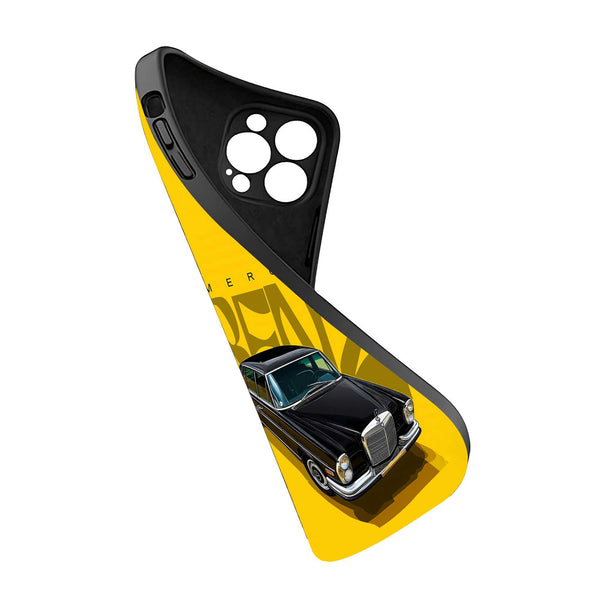 Benz Yellow Silicone Case