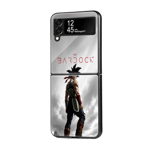 Berserk Dark Warrior Samsung Z Flip Glass Case