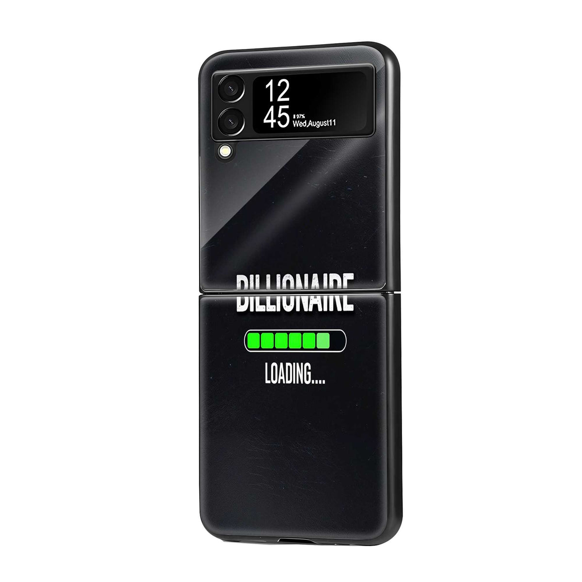 Billionaire Loading Samsung Z Flip Glass Case