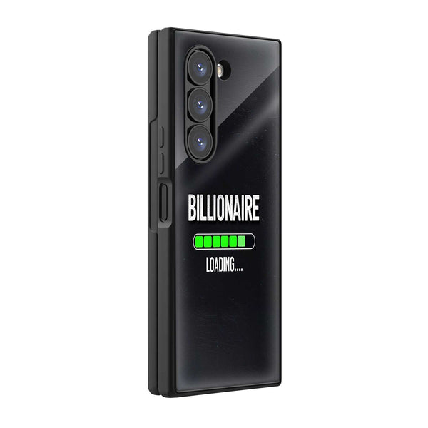 Billionaire Loading Samsung Z Fold Glass Case