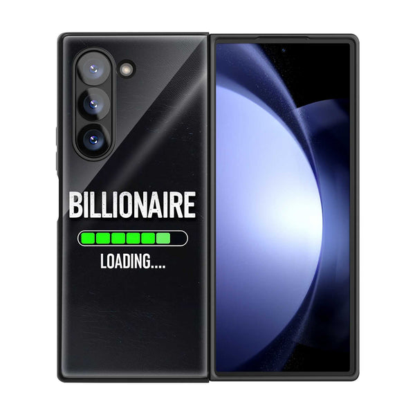 Billionaire Loading Samsung Z Fold Glass Case