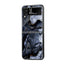 Black Gold Fusion Samsung Z Flip Glass Case