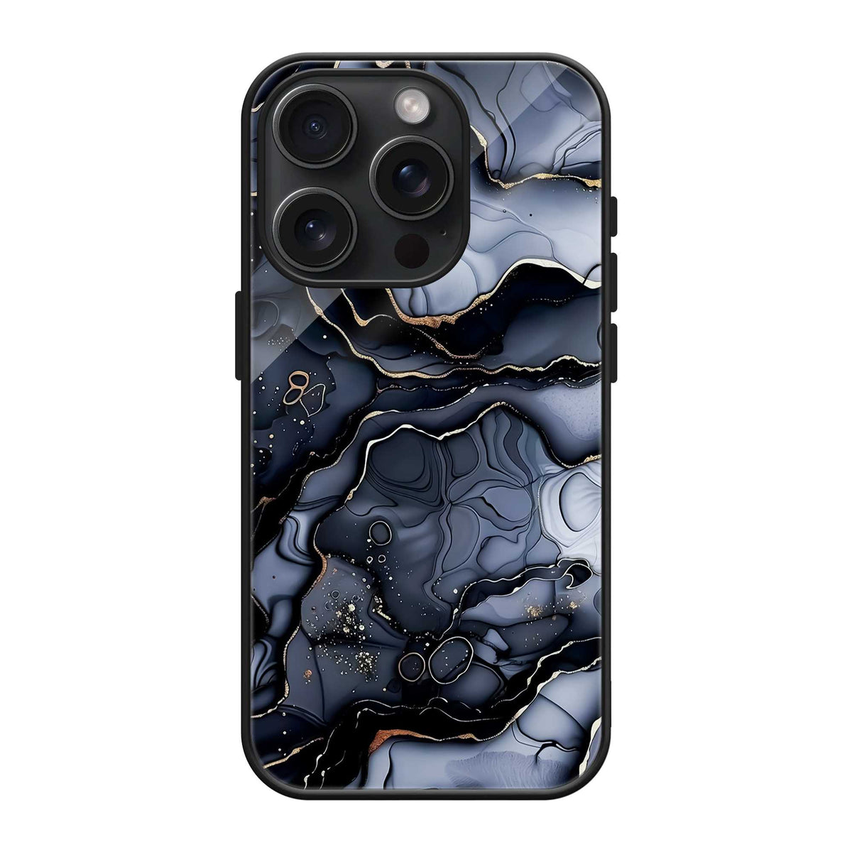 Black Gold Fusion Glass Case Main image