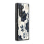 Black Petals Samsung Z Fold Glass Case