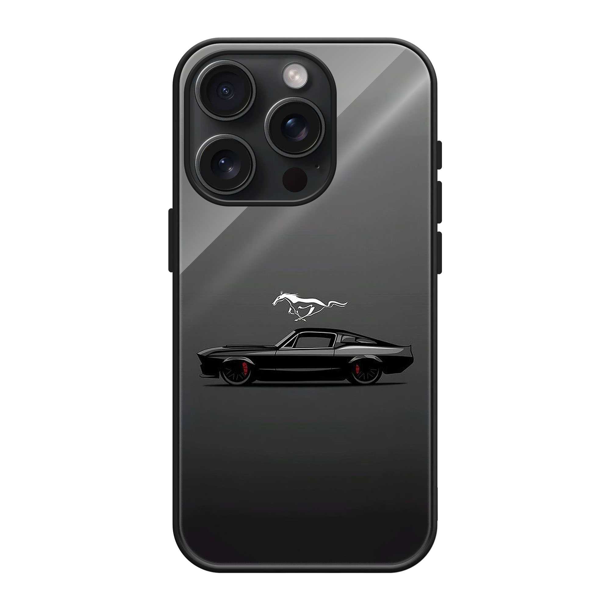 Black Stallion Glass Case Main image