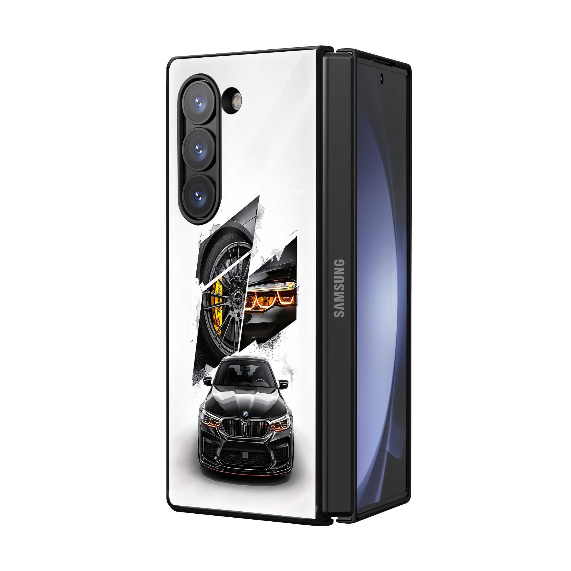Blackline Beast Samsung Z Fold Glass Case