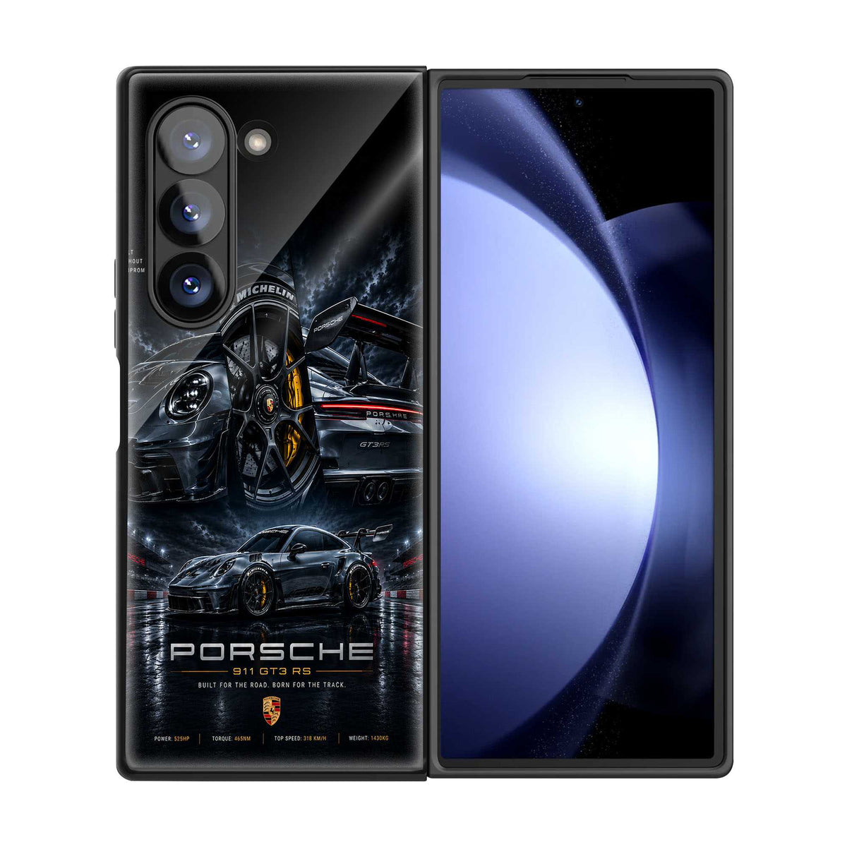 Blackout GT Samsung Z Fold Glass Case