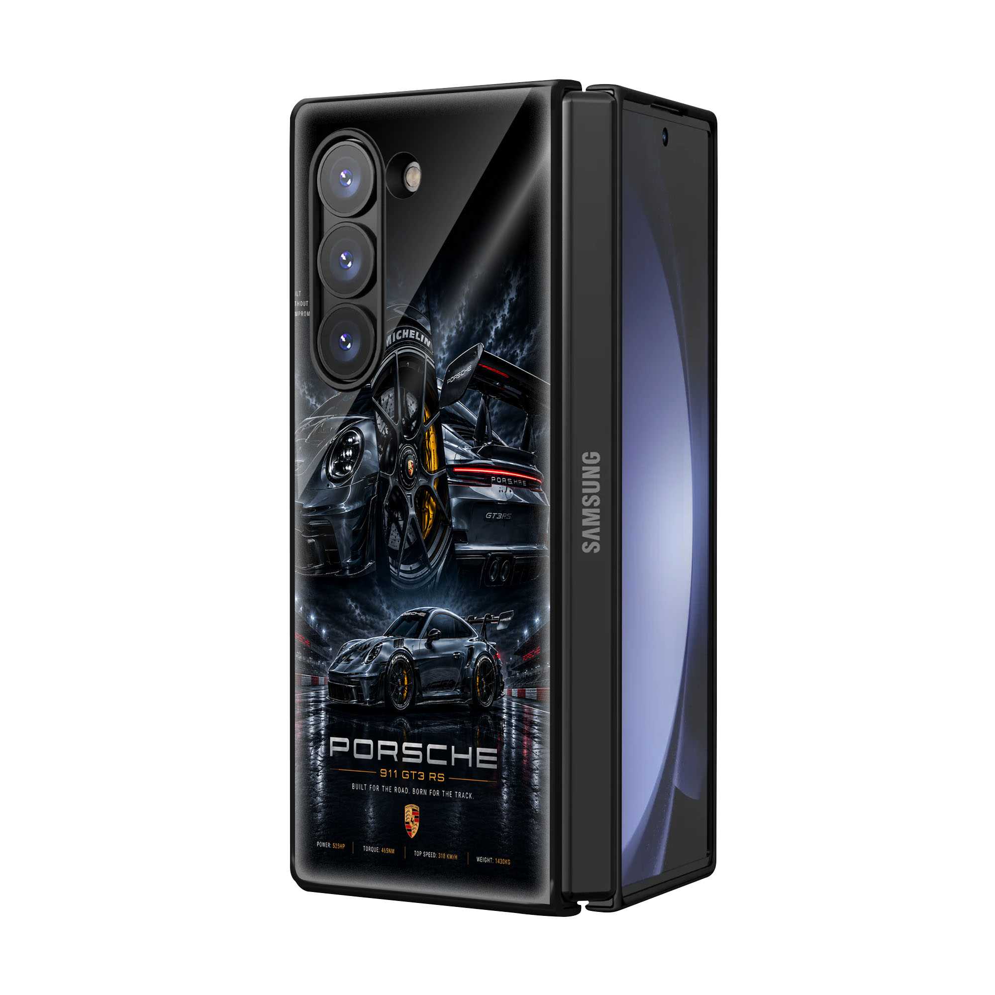 Blackout GT Samsung Z Fold Glass Case Secondary image