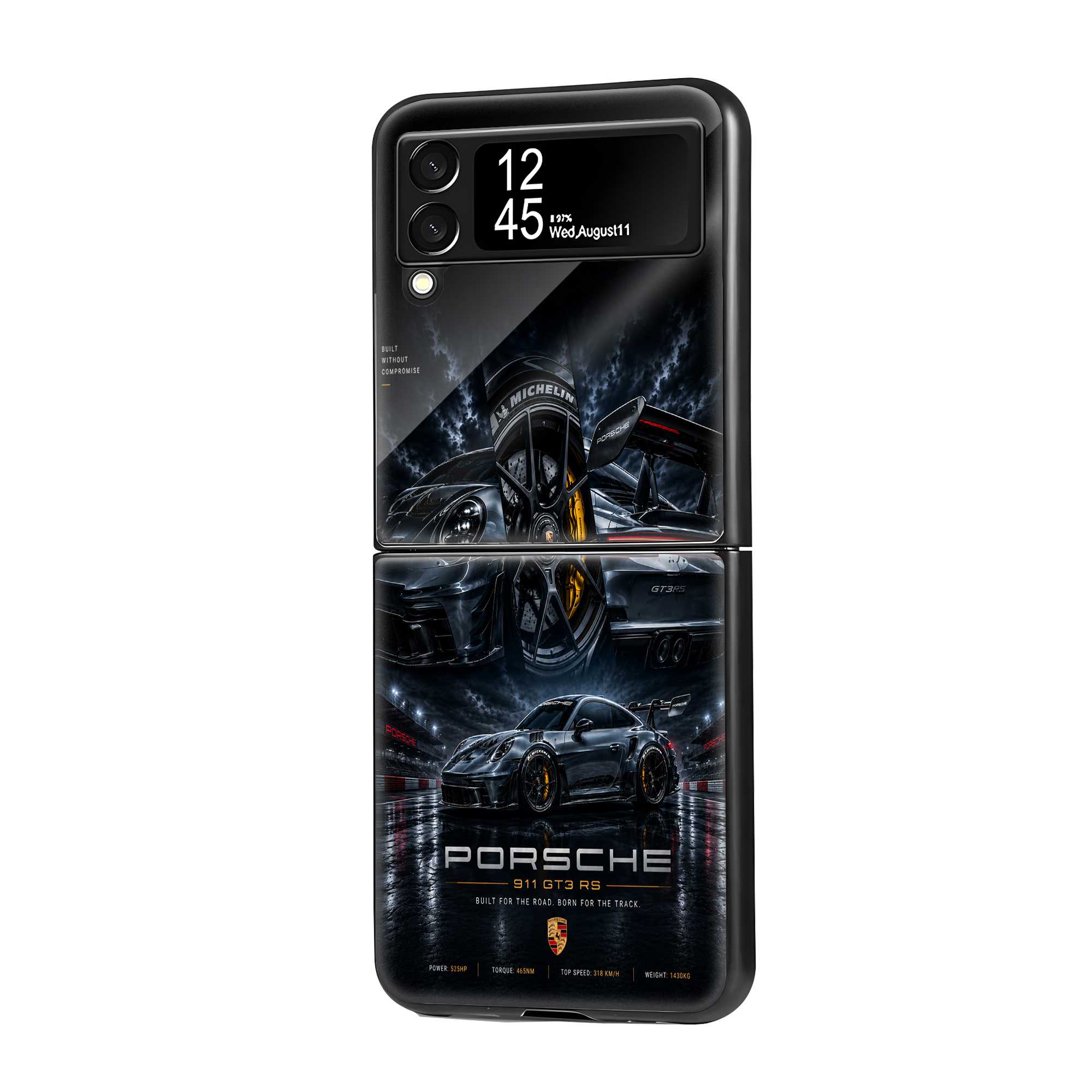 Blackout GT Samsung Z Flip Glass Case