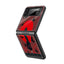 Blood Moon Samsung Z Flip Glass Case