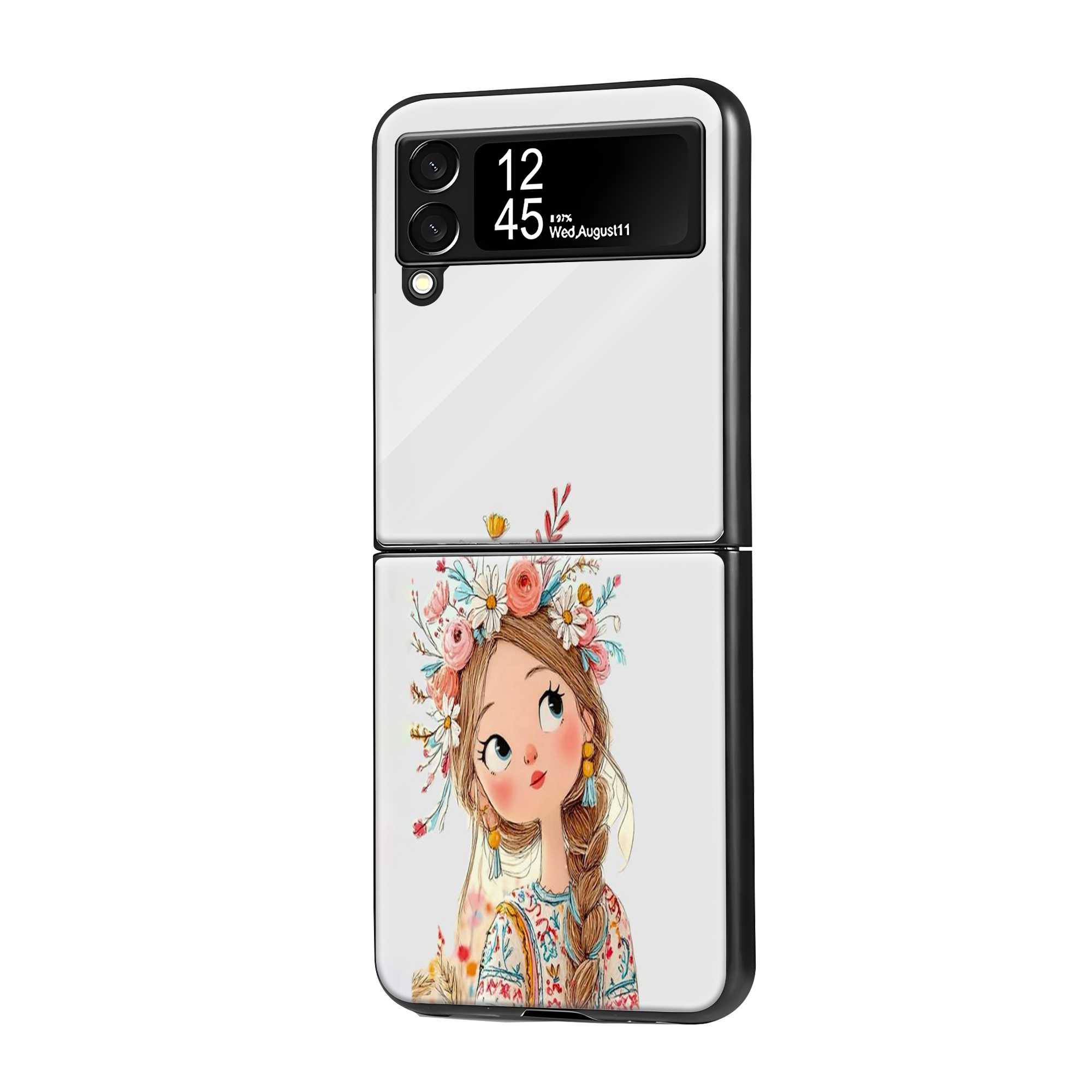 Blossom Belle Samsung Z Flip Glass Case