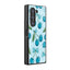 Blue Cherry Samsung Z Fold Glass Case