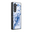 Blue Marble Ink Samsung Z Fold Glass Case