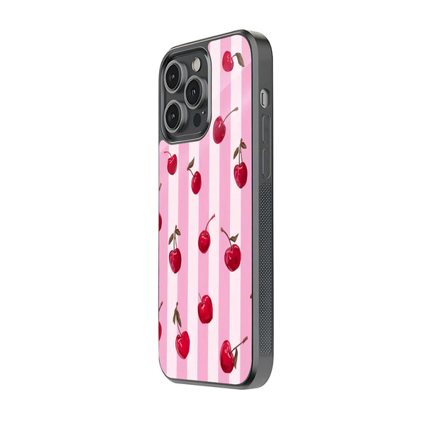 Blush Berry Glass Case