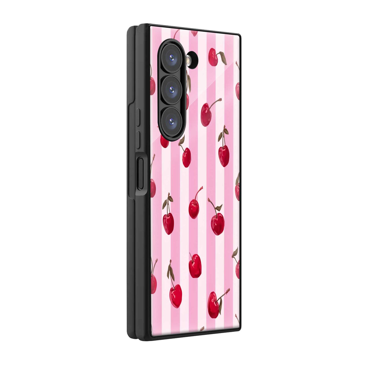 Blush Berry Samsung Z Fold Glass Case Main image