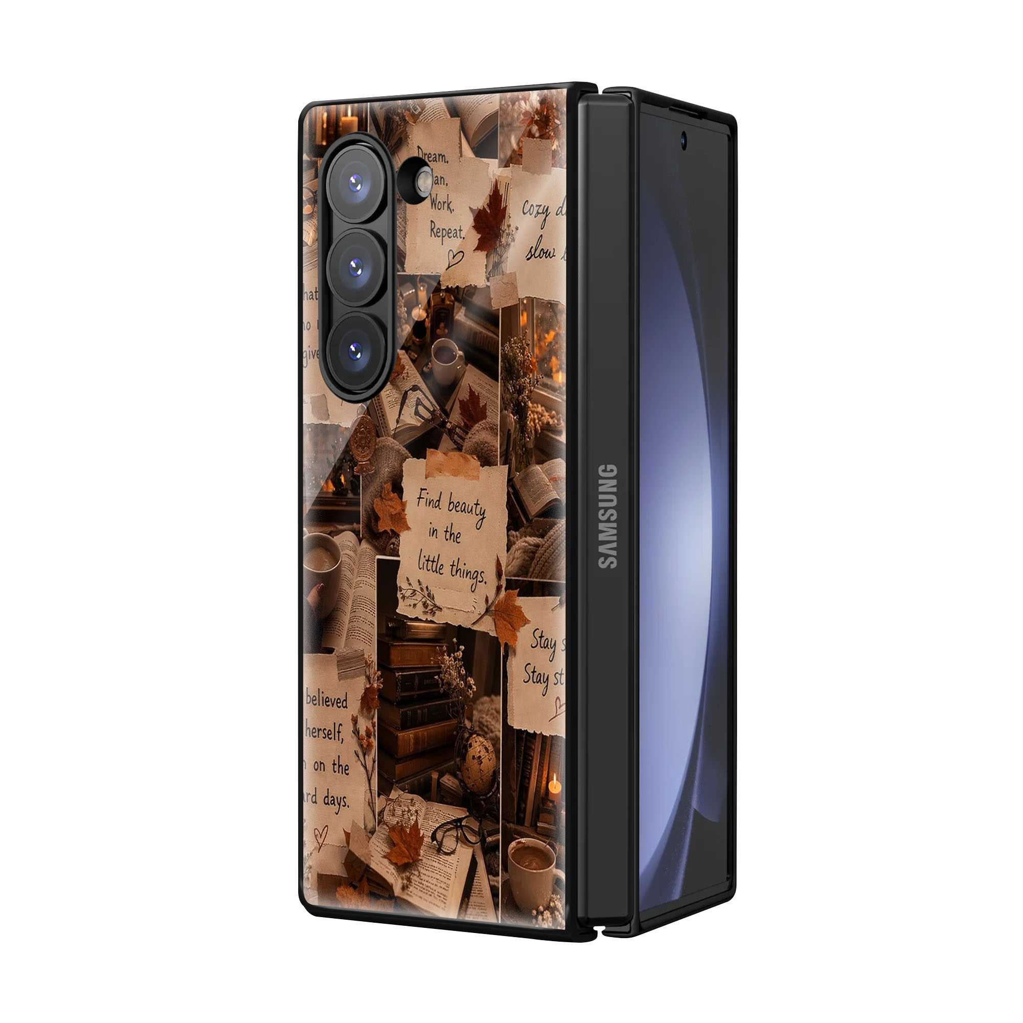 Book Club Samsung Z Fold Glass Case Secondary image