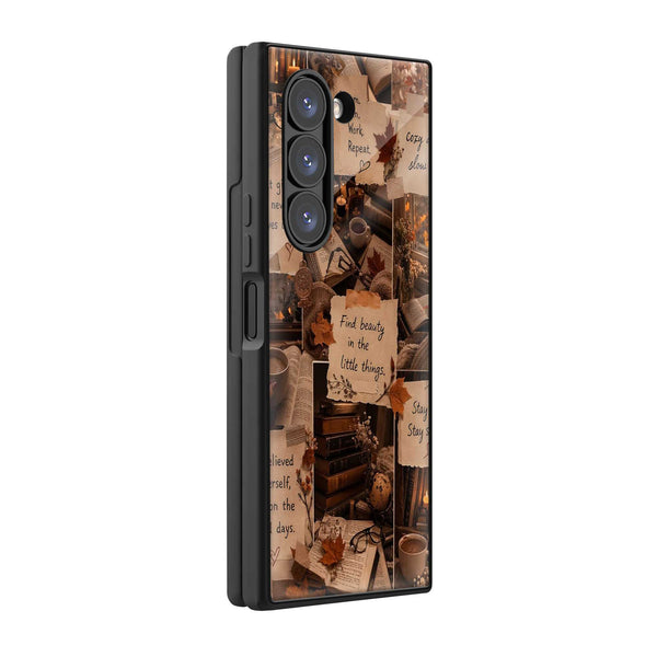 Book Club Samsung Z Fold Glass Case