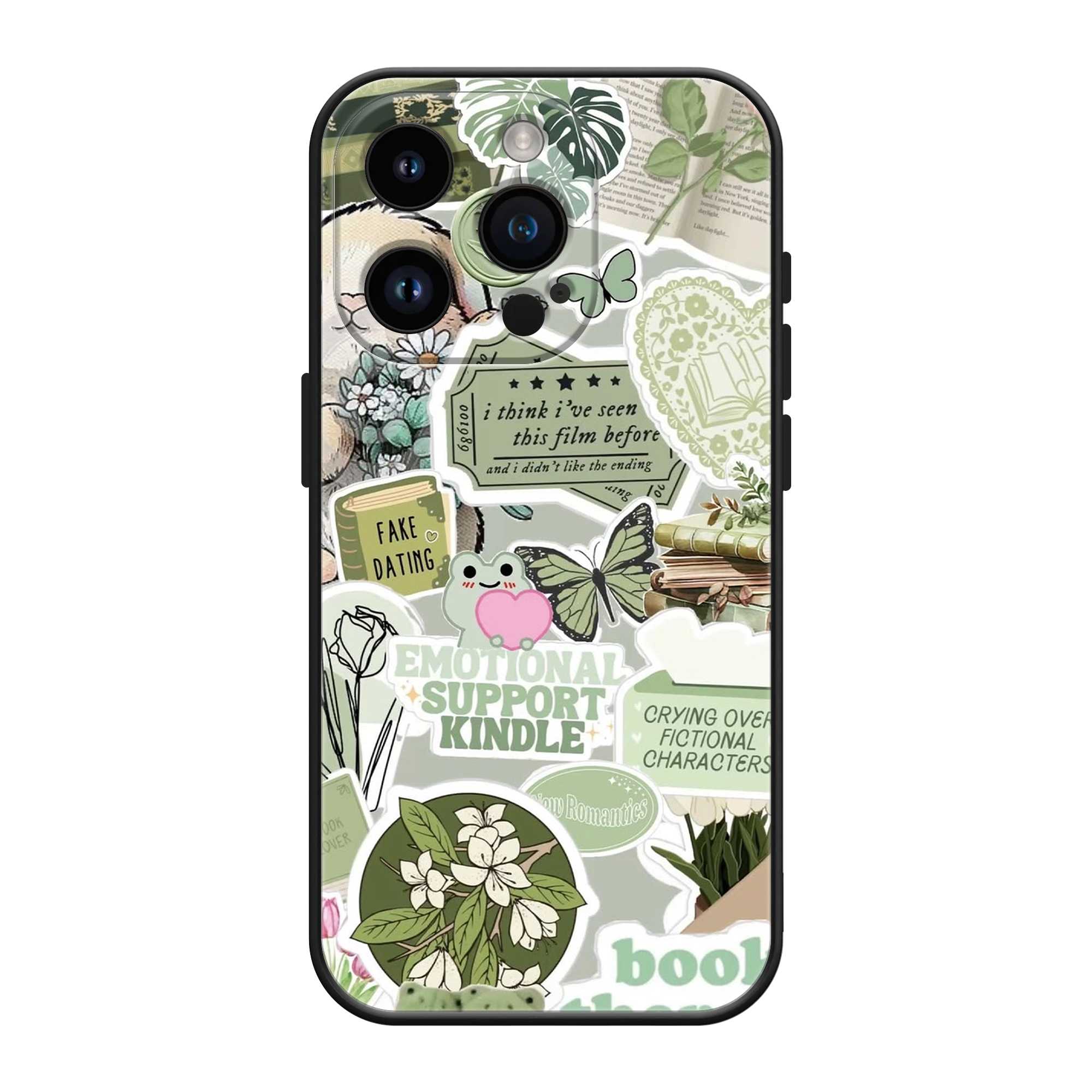 Bookish Bloom Silicone Case