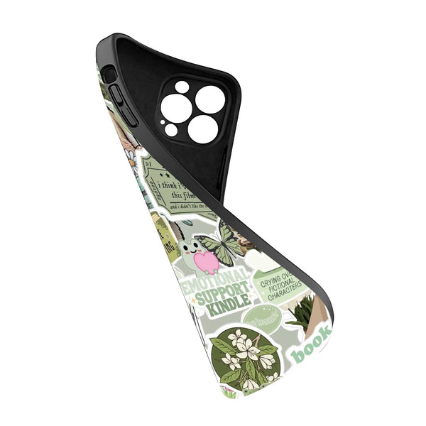 Bookish Bloom Silicone Case