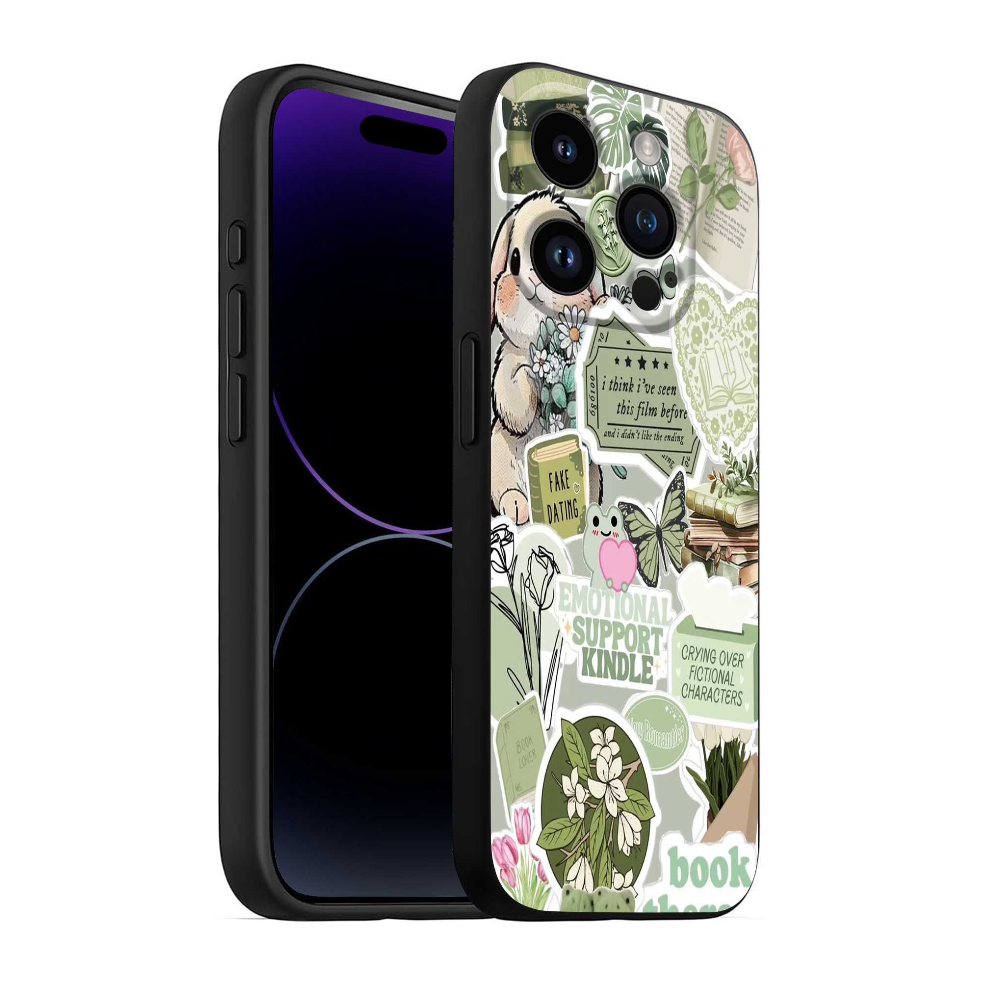 Bookish Bloom Silicone Case
