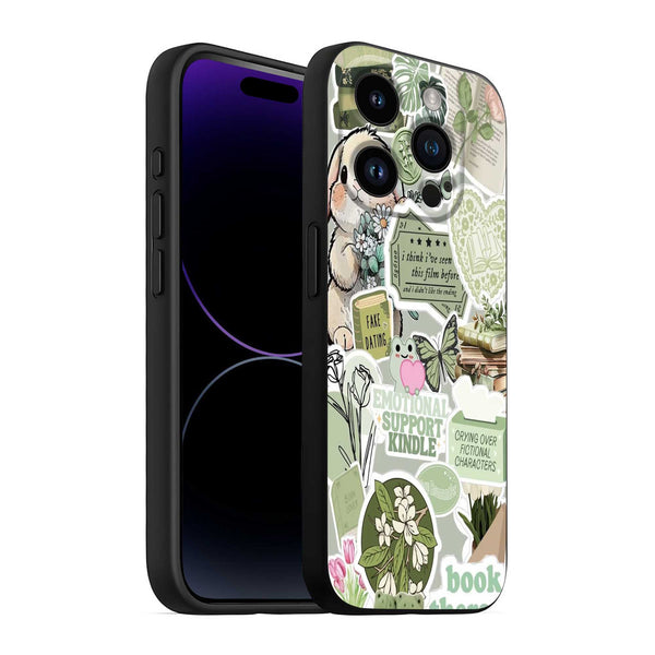 Bookish Bloom Silicone Case