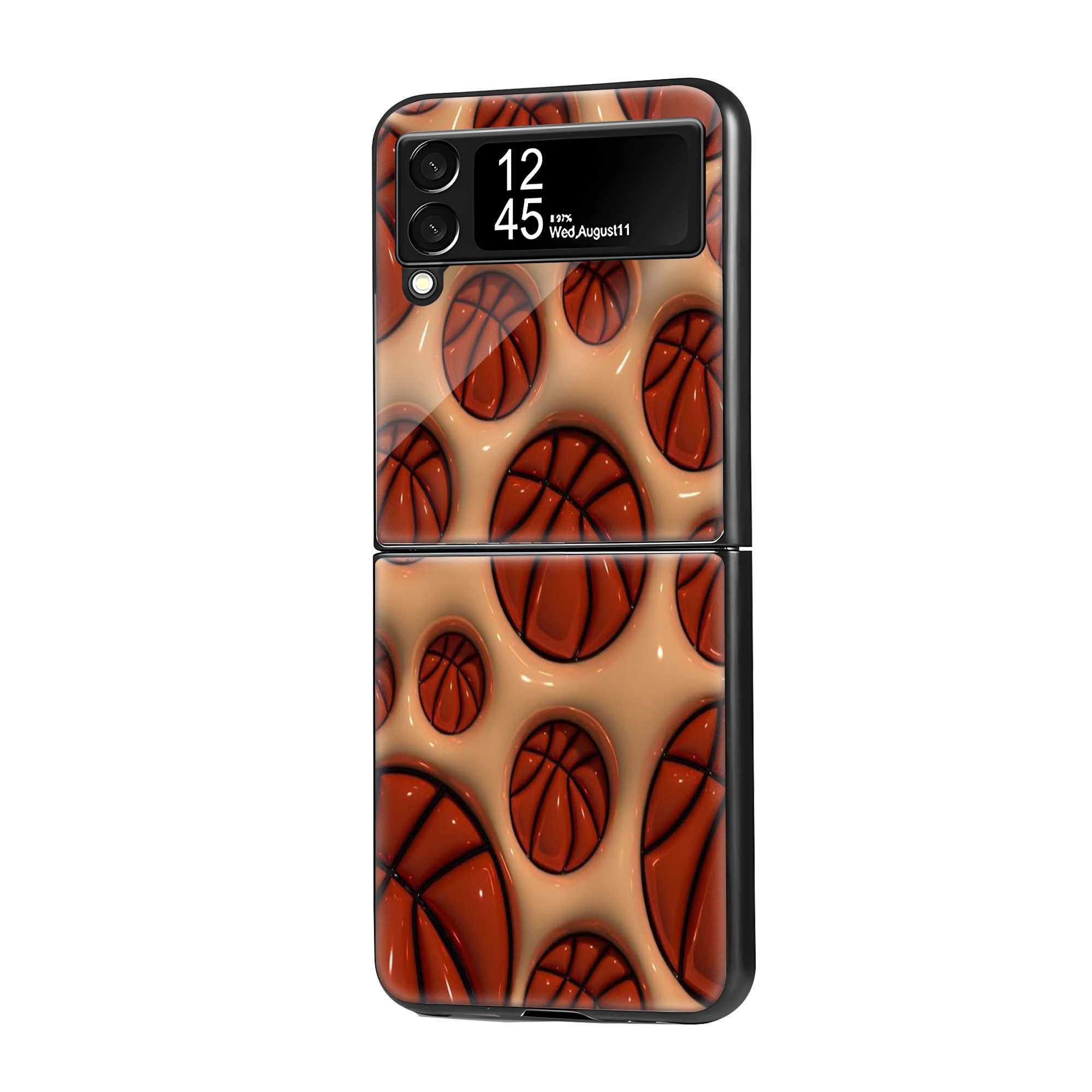 Bounce Theory Samsung Z Flip Glass Case