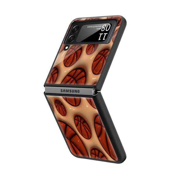 Bounce Theory Samsung Z Flip Glass Case