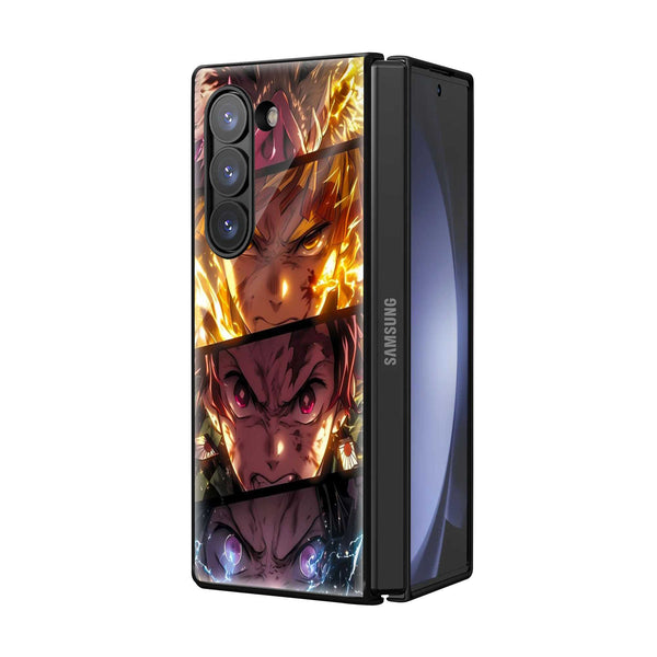 Breathing Clash Samsung Z Fold Glass Case